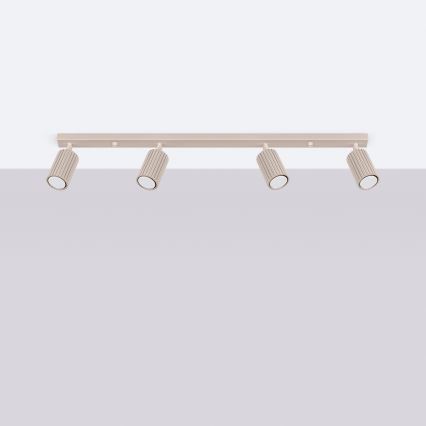 Brilagi - LED spot svjetiljka CRESTO 4x GU10/10W/230V, taupe