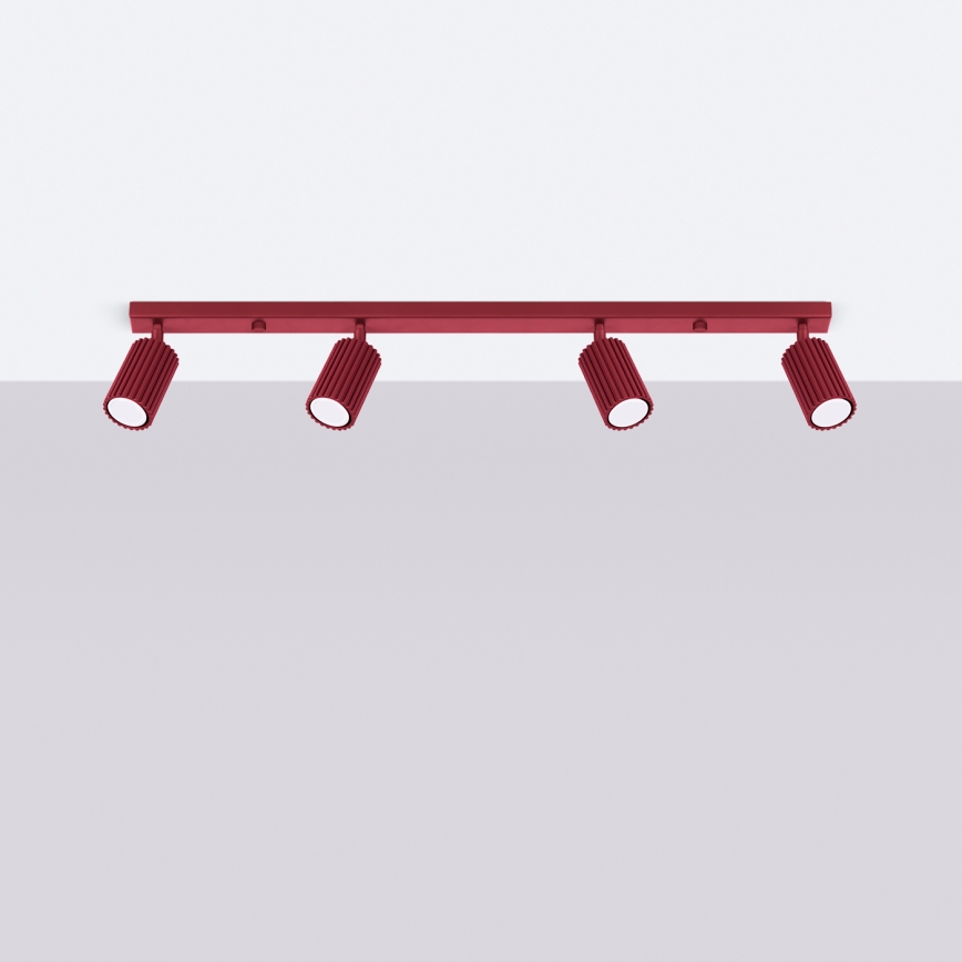 Brilagi - LED spot svjetiljka CRESTO 4xGU10/10W/230V burgundska