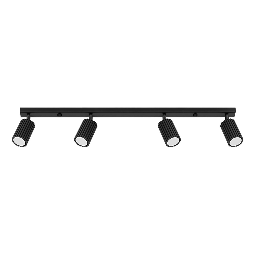 Brilagi - LED spot svjetiljka CRESTO 4xGU10/10W/230V crna