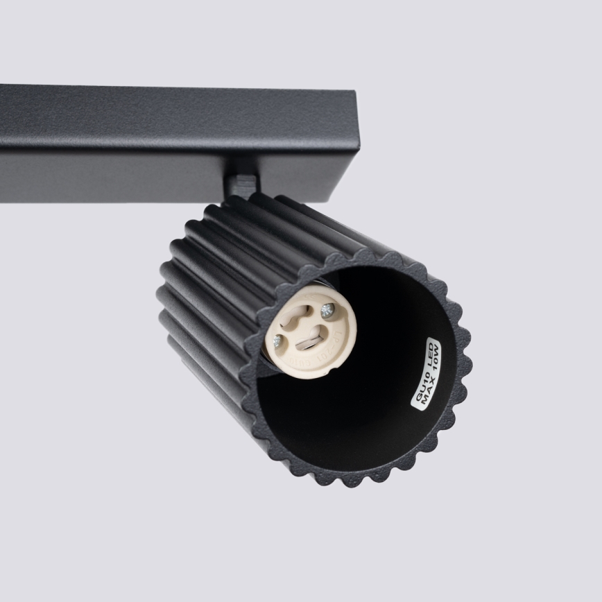 Brilagi - LED spot svjetiljka CRESTO 4xGU10/10W/230V crna