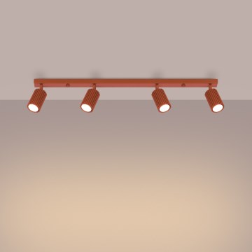 Brilagi - LED spot svjetiljka CRESTO 4xGU10/10W/230V crvena