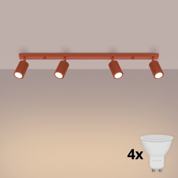 BRILAGI - LED spot svjetiljka CRESTO 4xGU10/10W/230V narančasta