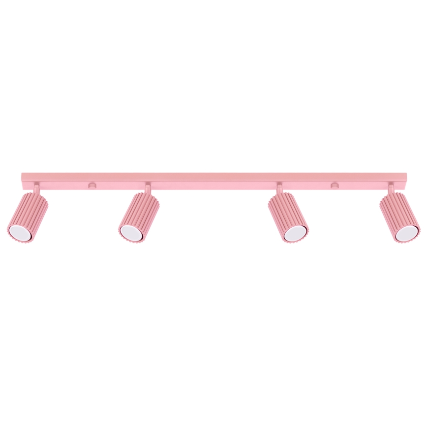 Brilagi - LED spot svjetiljka CRESTO 4xGU10/10W/230V ružičasta