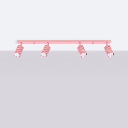 Brilagi - LED spot svjetiljka CRESTO 4xGU10/10W/230V ružičasta