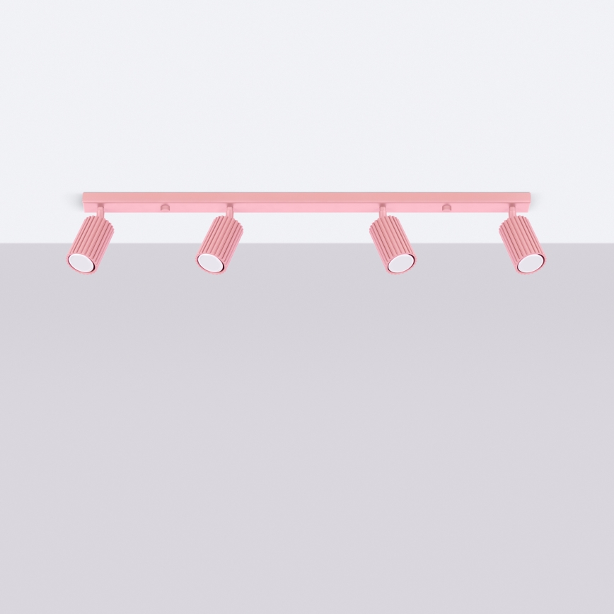 Brilagi - LED spot svjetiljka CRESTO 4xGU10/10W/230V ružičasta