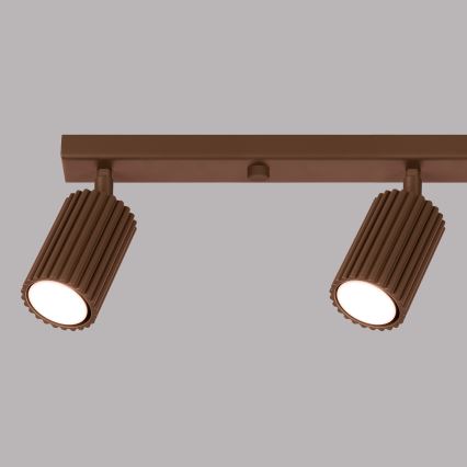 Brilagi - LED spot svjetiljka CRESTO 4xGU10/10W/230V smeđa