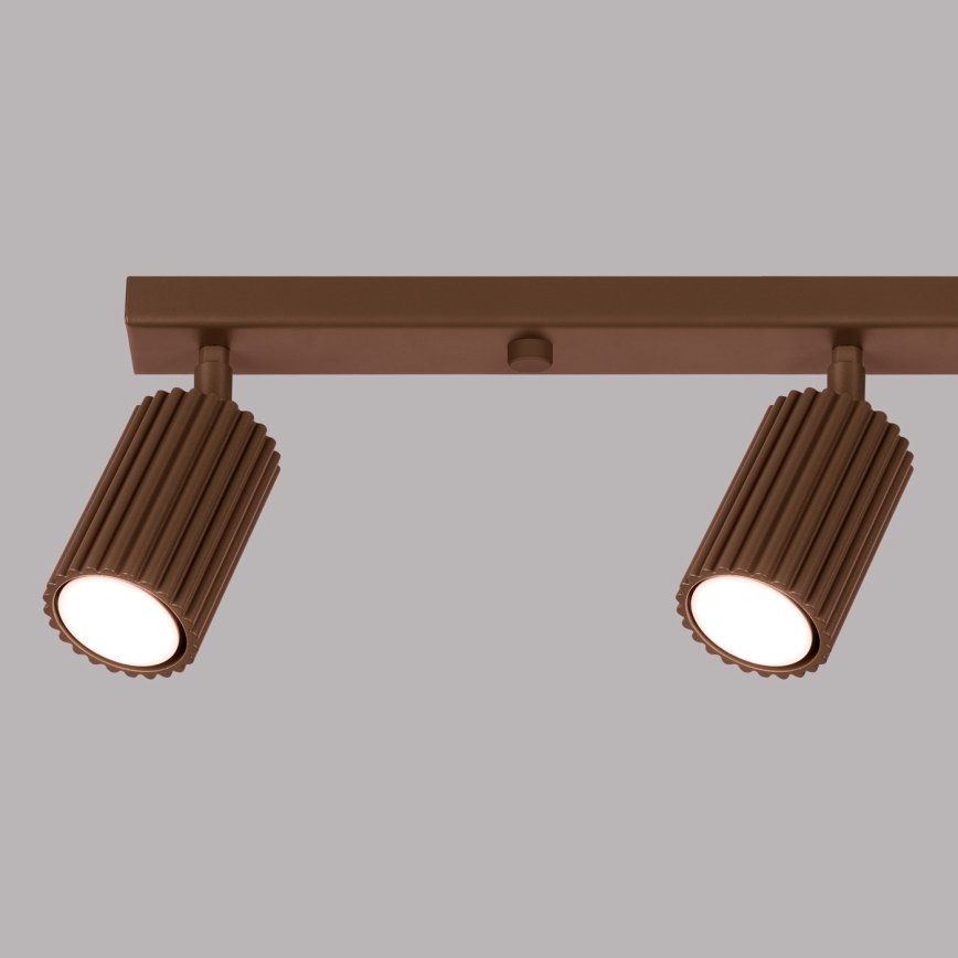 Brilagi - LED spot svjetiljka CRESTO 4xGU10/10W/230V smeđa