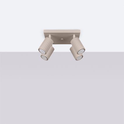 Brilagi - LED spot svjetiljka CRESTO 4xGU10/10W/230V taupe