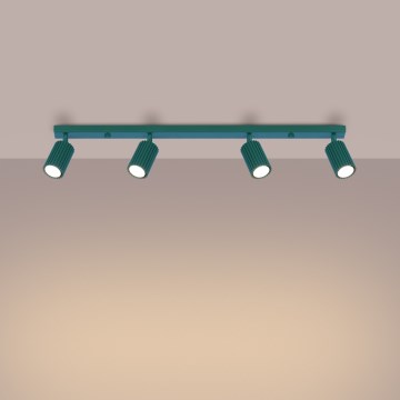 Brilagi - LED spot svjetiljka CRESTO 4xGU10/10W/230V tirkizna