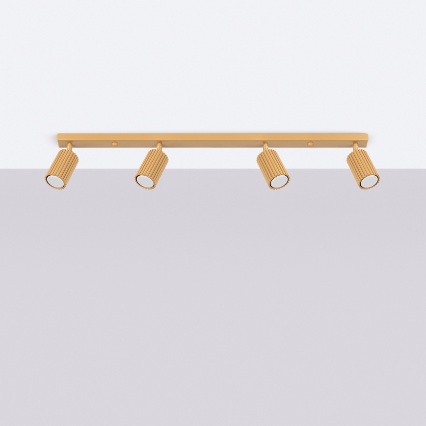 Brilagi - LED spot svjetiljka CRESTO 4xGU10/10W/230V zlatna