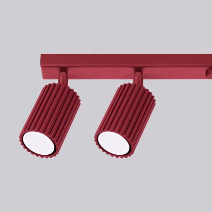 Brilagi - LED spot svjetiljka CRESTO 6xGU10/10W/230V bordo