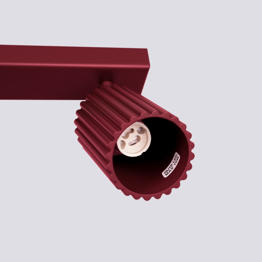 Brilagi - LED spot svjetiljka CRESTO 6xGU10/10W/230V bordo