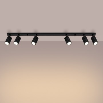 Brilagi - LED spot svjetiljka CRESTO 6xGU10/10W/230V crna