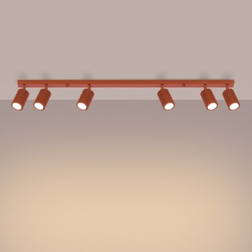 Brilagi - LED spot svjetiljka CRESTO 6xGU10/10W/230V crvena