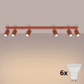 BRILAGI - LED spot svjetiljka CRESTO 6xGU10/10W/230V narančasta