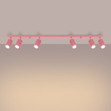 Brilagi - LED spot svjetiljka CRESTO 6xGU10/10W/230V ružičasta