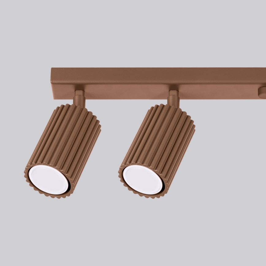 Brilagi - LED spot svjetiljka CRESTO 6xGU10/10W/230V smeđa