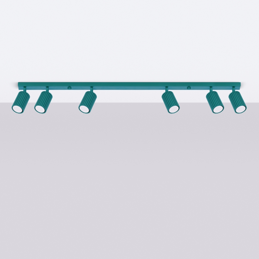 Brilagi - LED spot svjetiljka CRESTO 6xGU10/10W/230V tirkizna