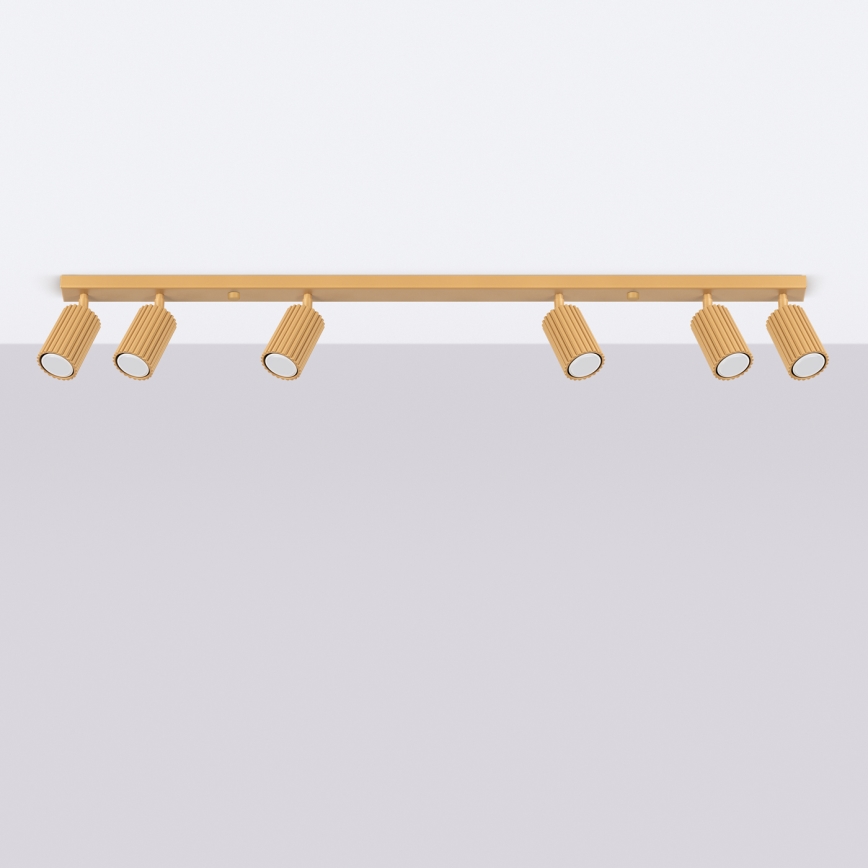 Brilagi - LED spot svjetiljka CRESTO 6xGU10/10W/230V zlatna