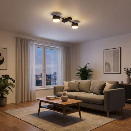 Brilagi - LED spot svjetiljka MONO 2xGX53/30W/230V crna