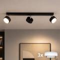 Brilagi - LED spot svjetiljka MONO 3xGX53/30W/230V crna