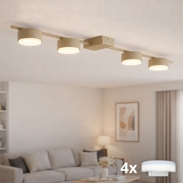 Brilagi - LED spot svjetiljka MONO 4xGX53/30W/230V bež