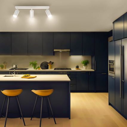 Brilagi - LED RGBW prigušivo spot svjetlo SELE 3xGU10/6W/230V 3000K bijela