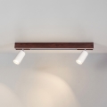 BRILAGI - LED spot svjetiljka SELE 2xGU10/30W/230V + LED/15W bijela/dekor trešnja