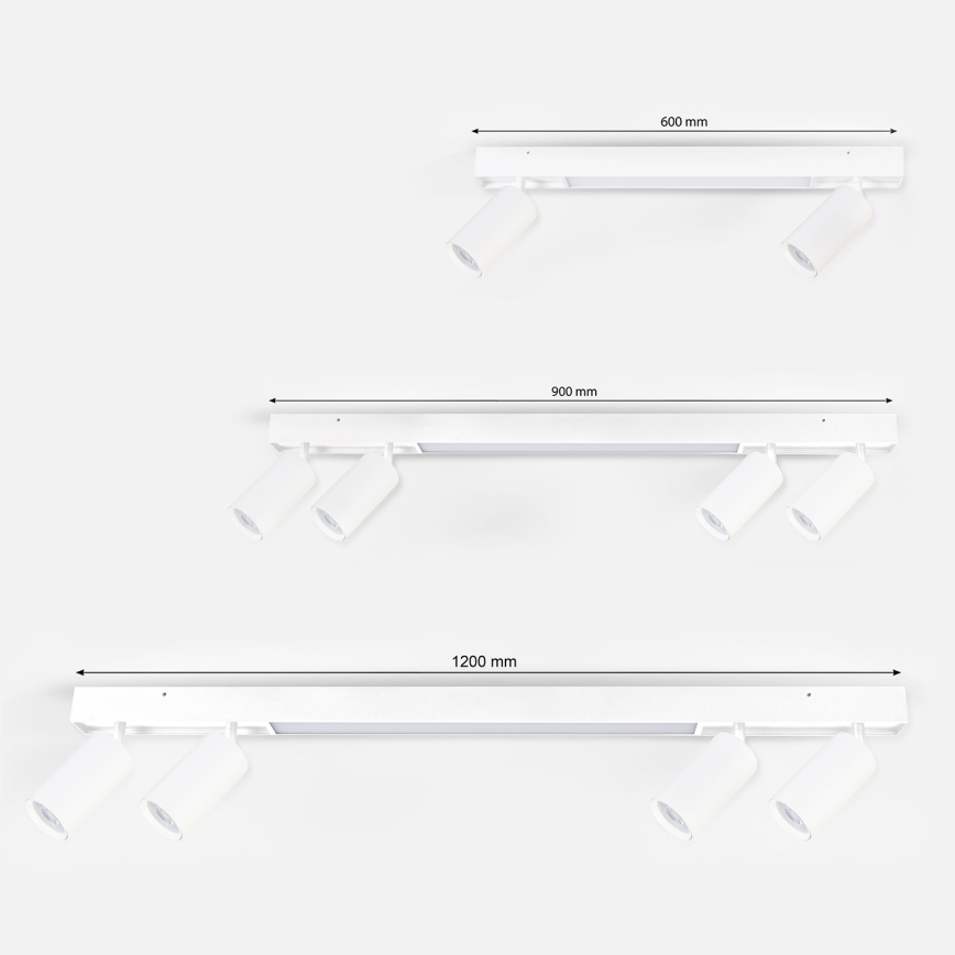 Brilagi - LED spot svjetiljka SELE 2xGU10/30W/230V + LED/15W bijela