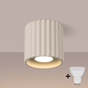 Brilagi - LED spot svjetiljka SFERA 1xGU10/10W/230V, promjer 10 cm, krem