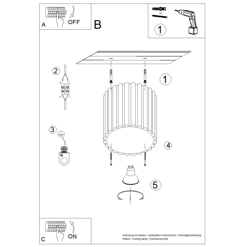Brilagi - LED spot svjetiljka SFERA 1xGU10/10W/230V Ø 10 cm taupe