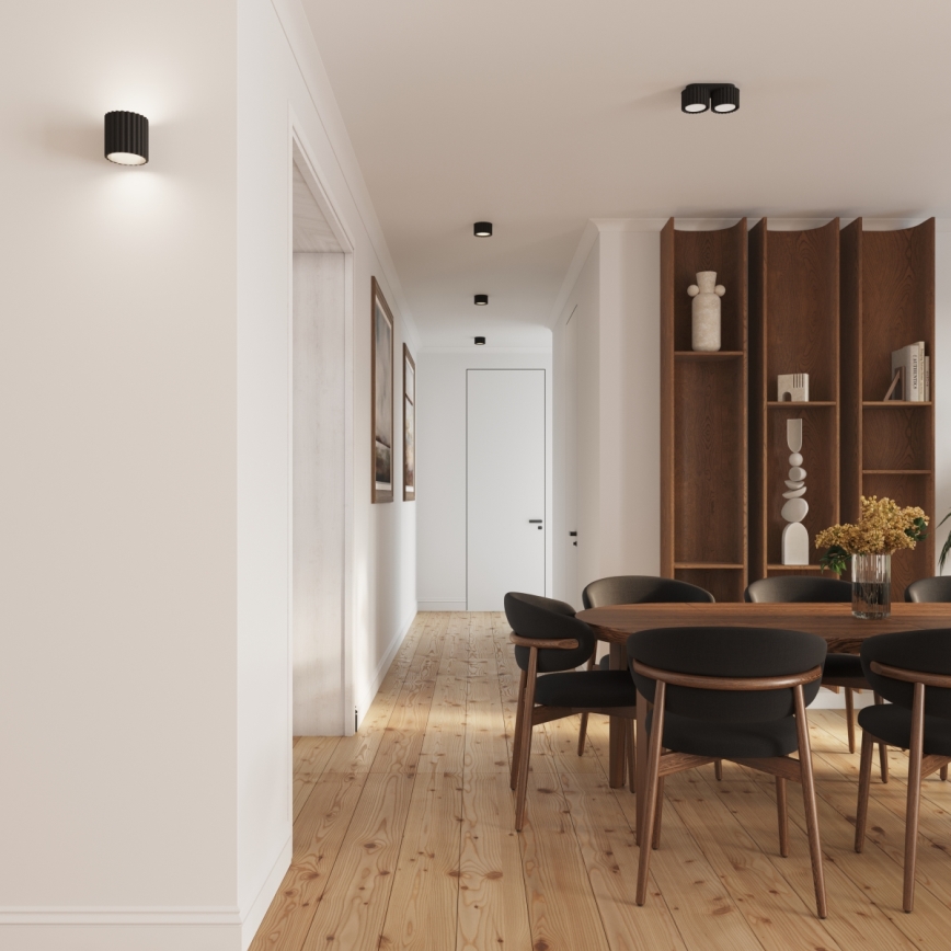 Brilagi - LED spot svjetiljka SFERA 1xGX53/30W/230V promjer 10 cm crna