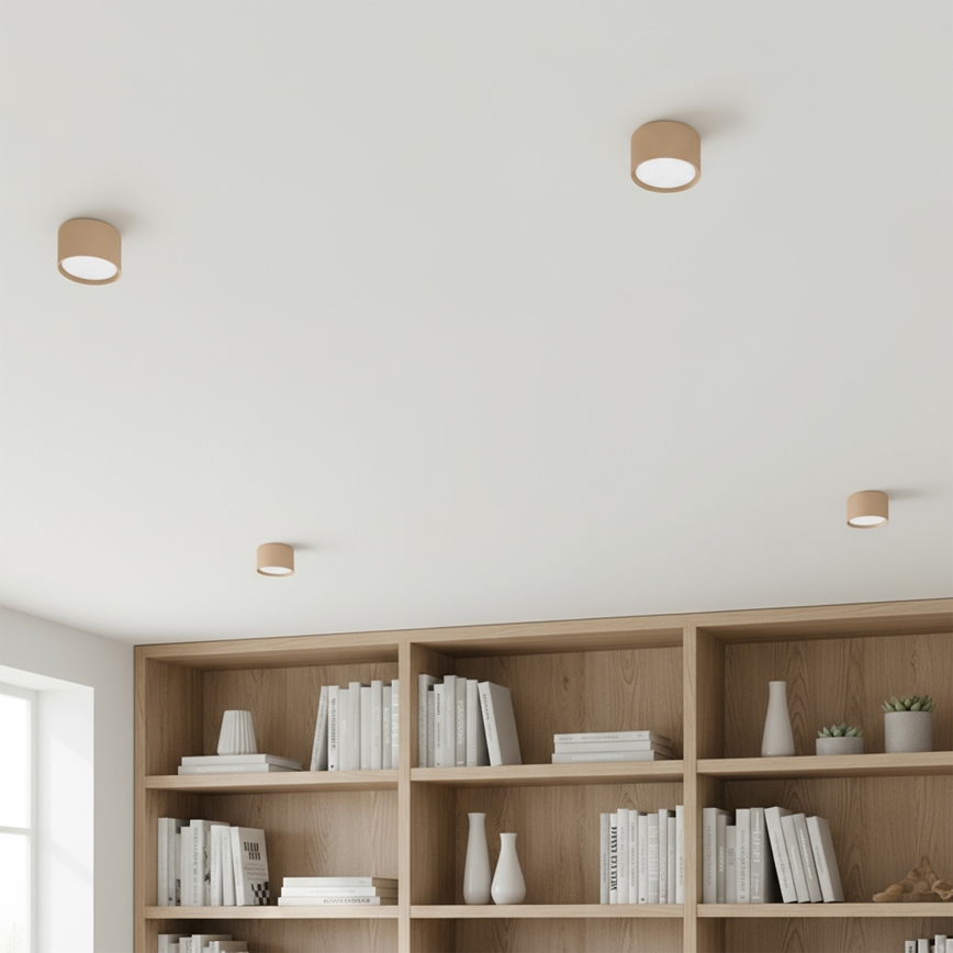 BRILAGI - LED Spot svjetiljka SMOOTH 1xGX53/15W/230V 60x82 mm bež