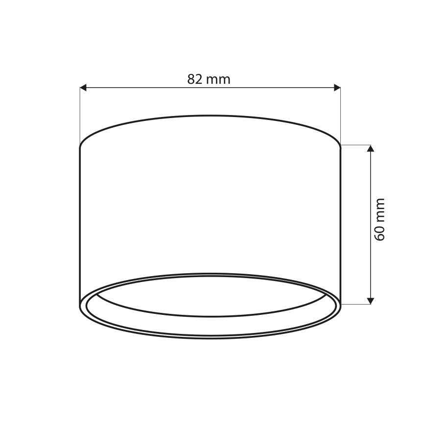 Brilagi - LED Spot svjetiljka SMOOTH 1xGX53/15W/230V bež