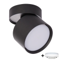 BRILAGI - LED spot svjetiljka SMOOTH TILTY 1xGX53/15W/230V crna