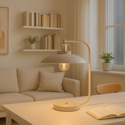 Brilagi - LED Stolna lampa FLAMENGO 1xE27/60W/230V bež