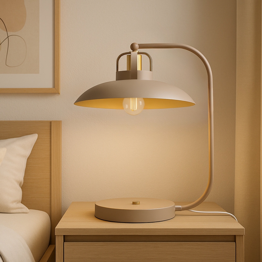 Brilagi - LED Stolna lampa FLAMENGO 1xE27/60W/230V bež