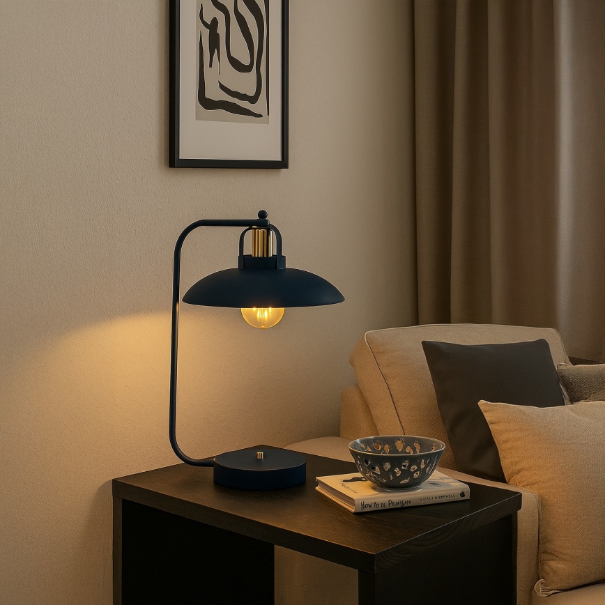 Brilagi - LED Stolna lampa FLAMENGO 1xE27/60W/230V plava