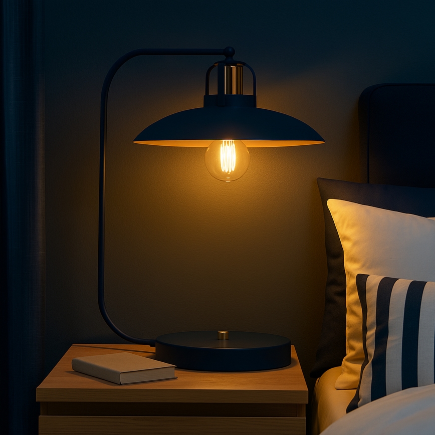 Brilagi - LED Stolna lampa FLAMENGO 1xE27/60W/230V plava