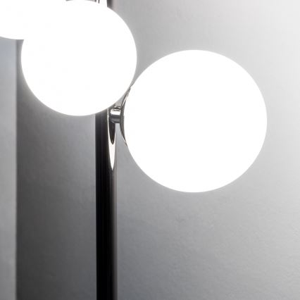 Brilagi - LED Stolna lampa MILLA 4xG9/3W/230V crni krom/bijela