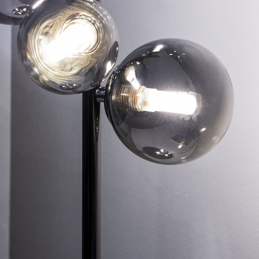 Brilagi - LED Stolna lampa MILLA 4xG9/3W/230V crni krom/dimljena