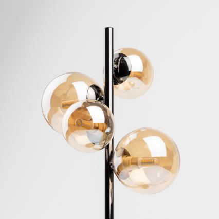 Brilagi - LED stolna lampa MILLA 4xG9/3W/230V crni krom/zlatna