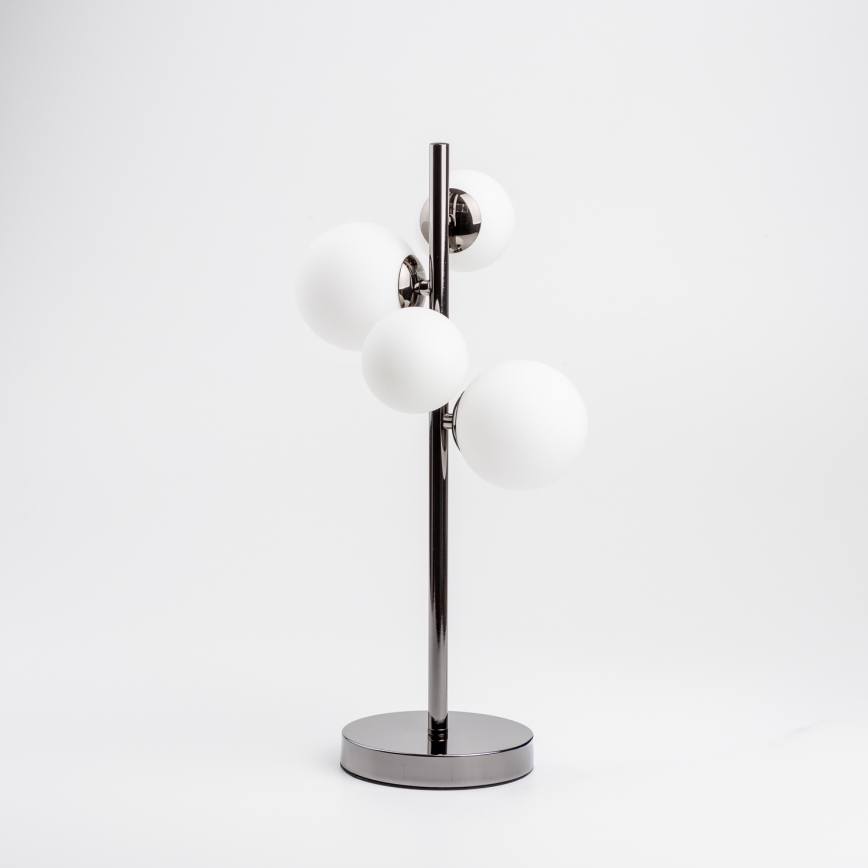 Brilagi - LED Stolna lampa MILLA 4xG9/3W/230V sjajni krom/bijela