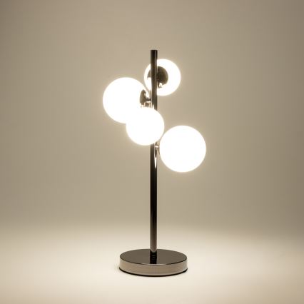 Brilagi - LED Stolna lampa MILLA 4xG9/3W/230V sjajni krom/bijela