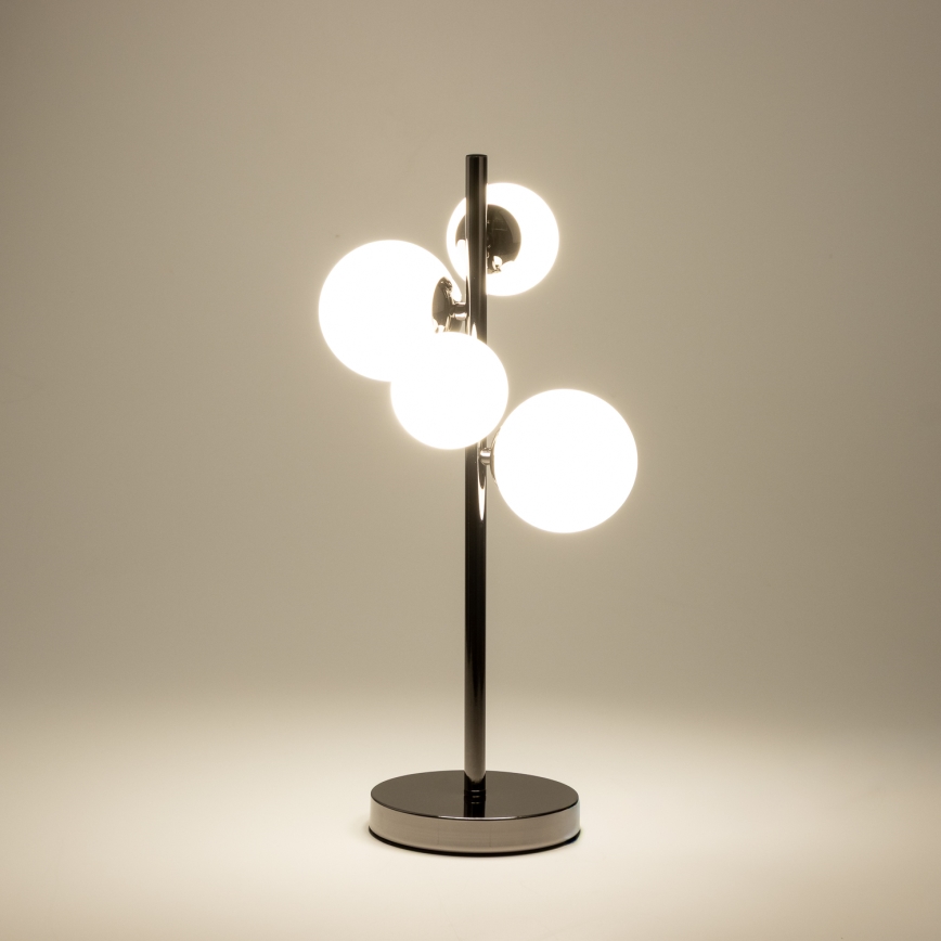 Brilagi - LED Stolna lampa MILLA 4xG9/3W/230V sjajni krom/bijela