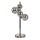 Brilagi - LED Stolna lampa MILLA 4xG9/3W/230V sjajni krom/dimna