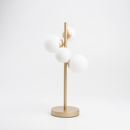 Brilagi - LED Stolna lampa MILLA 4xG9/3W/230V zlatna/bijela