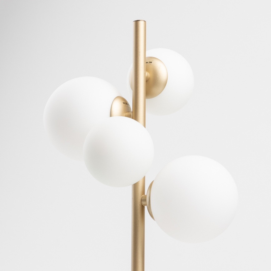 Brilagi - LED Stolna lampa MILLA 4xG9/3W/230V zlatna/bijela