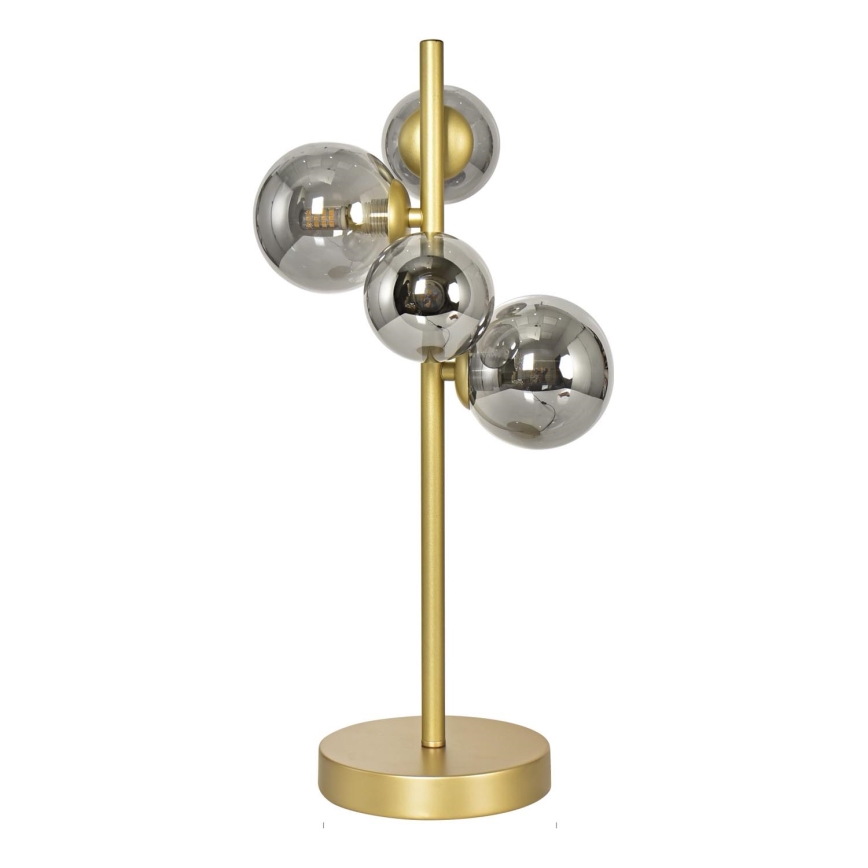 Brilagi - LED Stolna lampa MILLA 4xG9/3W/230V zlatna/dimna