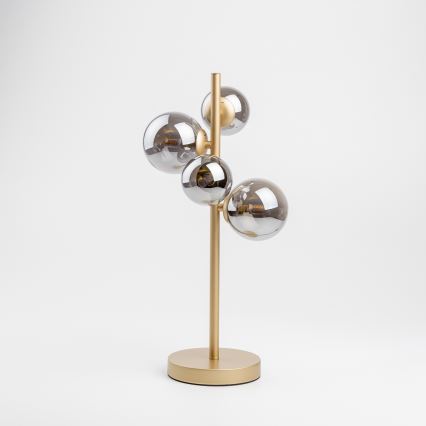 Brilagi - LED Stolna lampa MILLA 4xG9/3W/230V zlatna/dimna